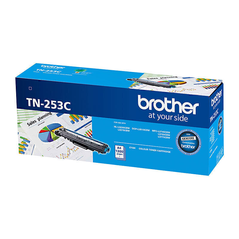 Brother TN-253 Cyan Toner Cartridge