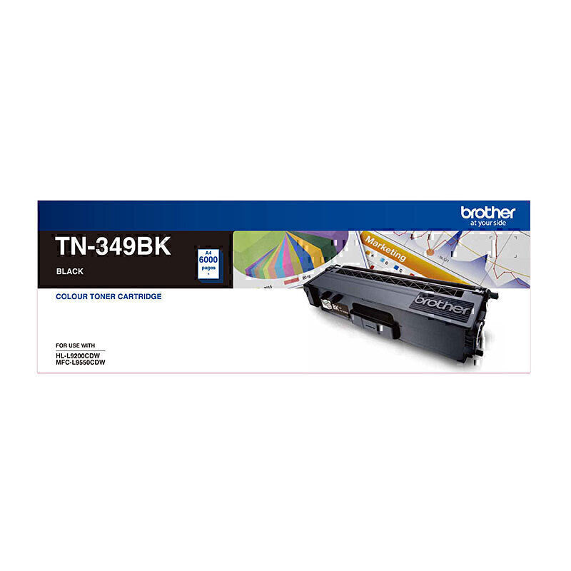 Brother TN-349BK Black Toner Cartridge