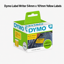 Dymo Label Writer 54mm x 101mm Yellow Labels