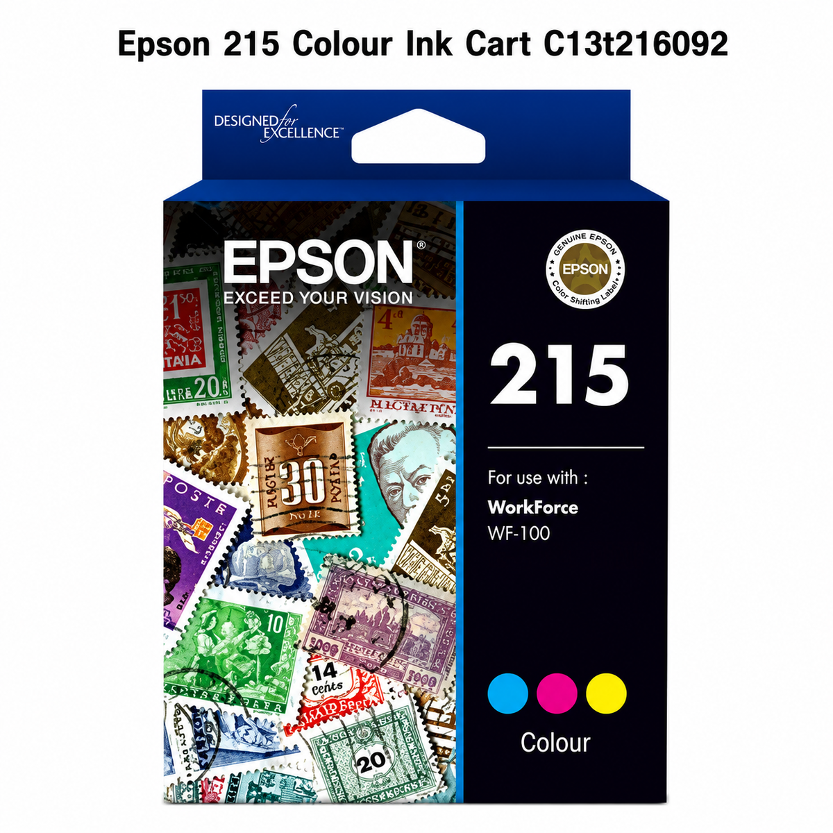Epson 215 Colour Ink Cart C13T216092