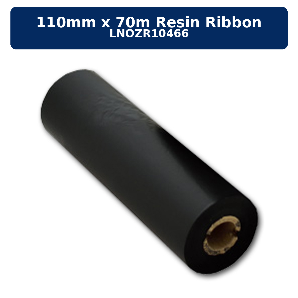 Labels Now 110mm X 70m Resin Ribbon LNOZR10466