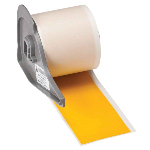 VINYL LABEL TAPE ADHESIVE ALL WEATHER M7 PRINTERS YELLOW 50.8m roll width