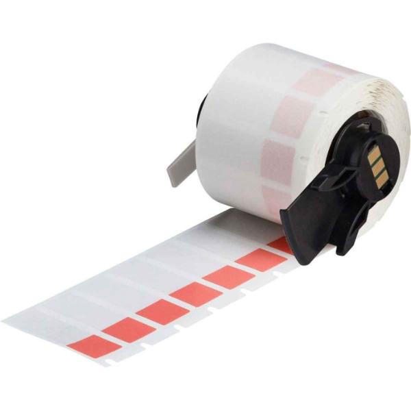 Self-Laminating Vinyl Wrap Around Wire and Cable Red Labels for M6 & M7 Printers - 38.10 mm (H) x 12.70 mm (W)