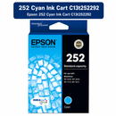 Epson 252 Cyan Ink Cart C13T252292