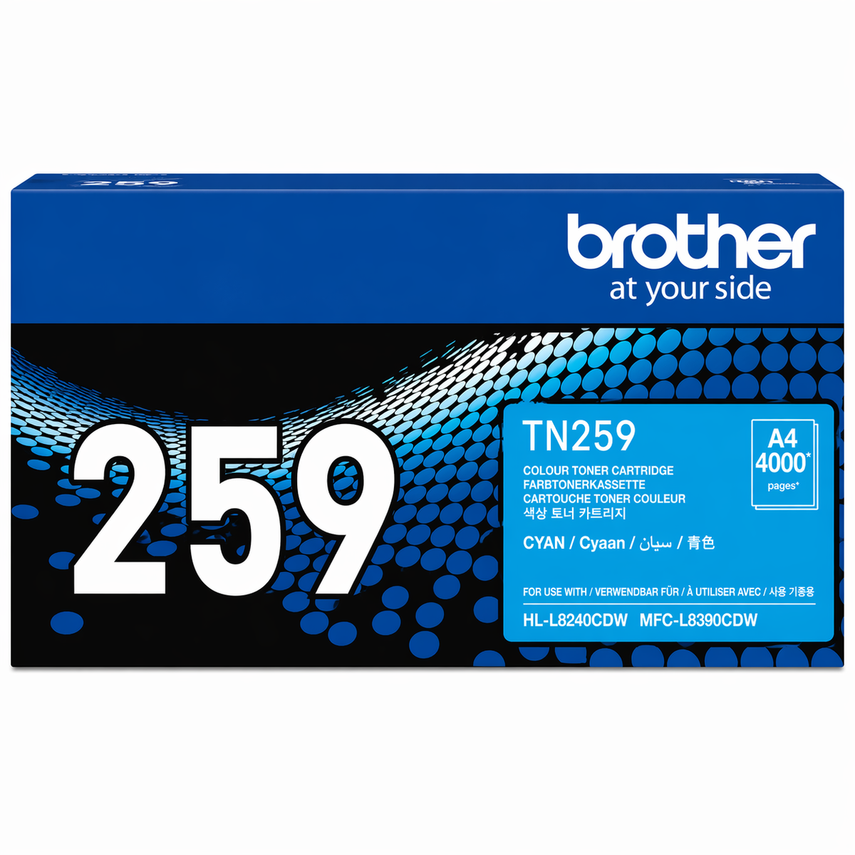 Brother TN259 Cyan Toner Cartridge