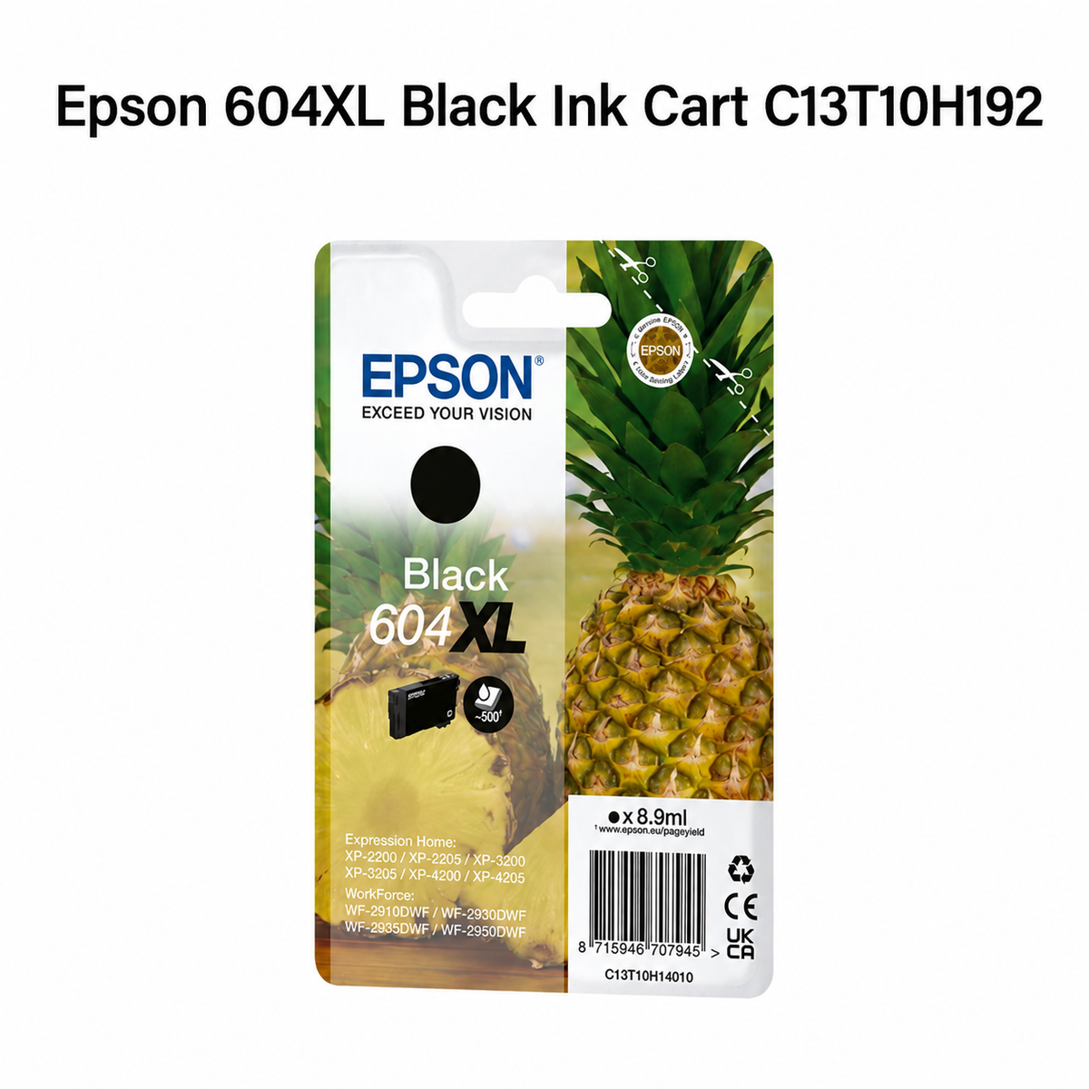 Epson 604XL Black Ink Cart C13T10H192