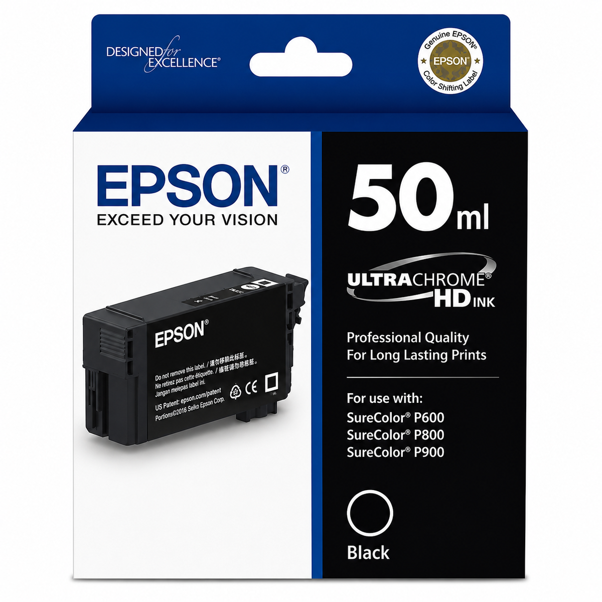 Epson 50ml UltraChrome Black