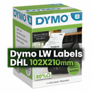 Dymo LW Labels DHL 102X210mm