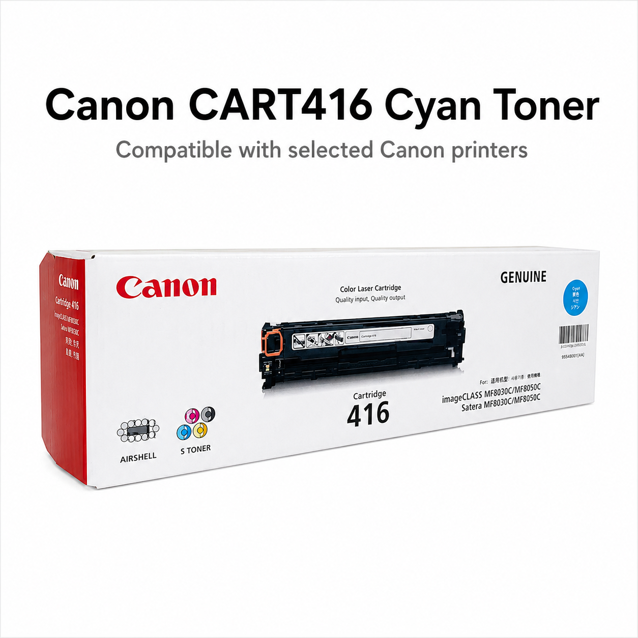 Canon CART416 Cyan Toner