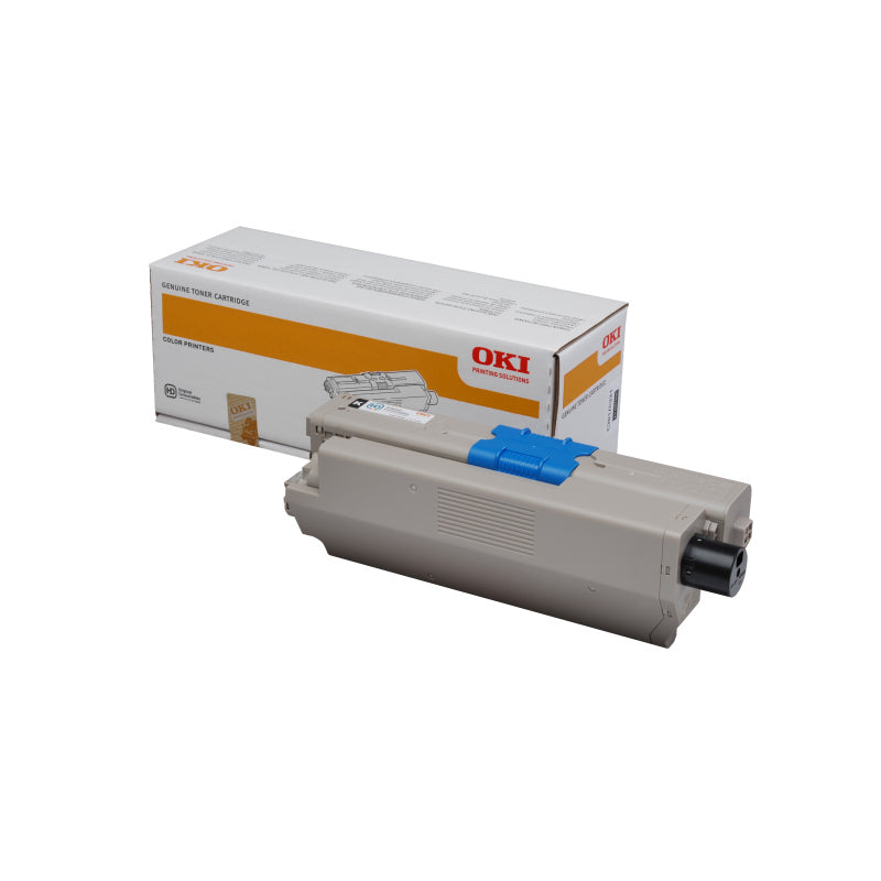 OKI C301 / C321 Black Toner Cartridge (Genuine)