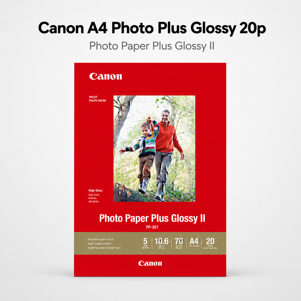 Canon A4 Photo Plus Glossy 20p