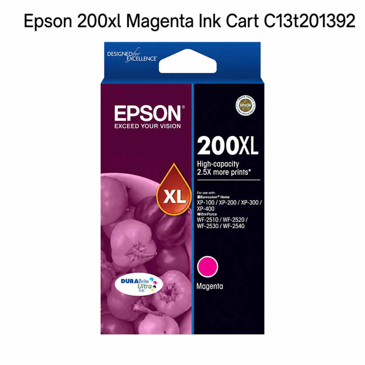 Epson 200XL Magenta Ink Cart C13T201392
