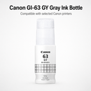 Canon GI63 Grey Ink Bottle