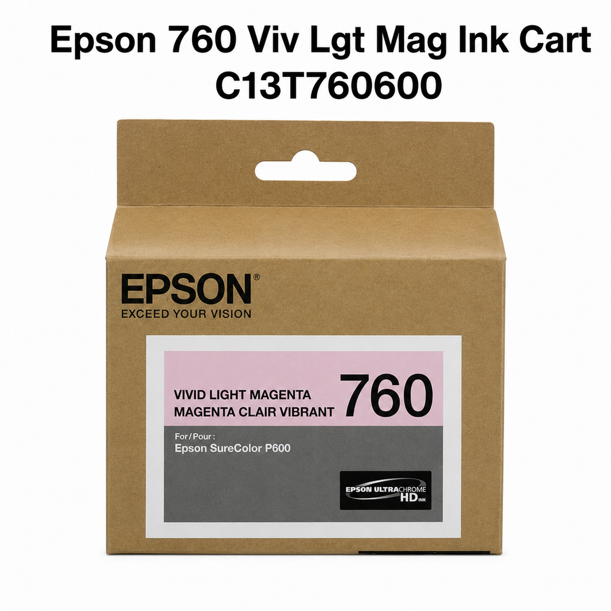 Epson 760 Viv Lgt Mag Ink Cart C13T760600