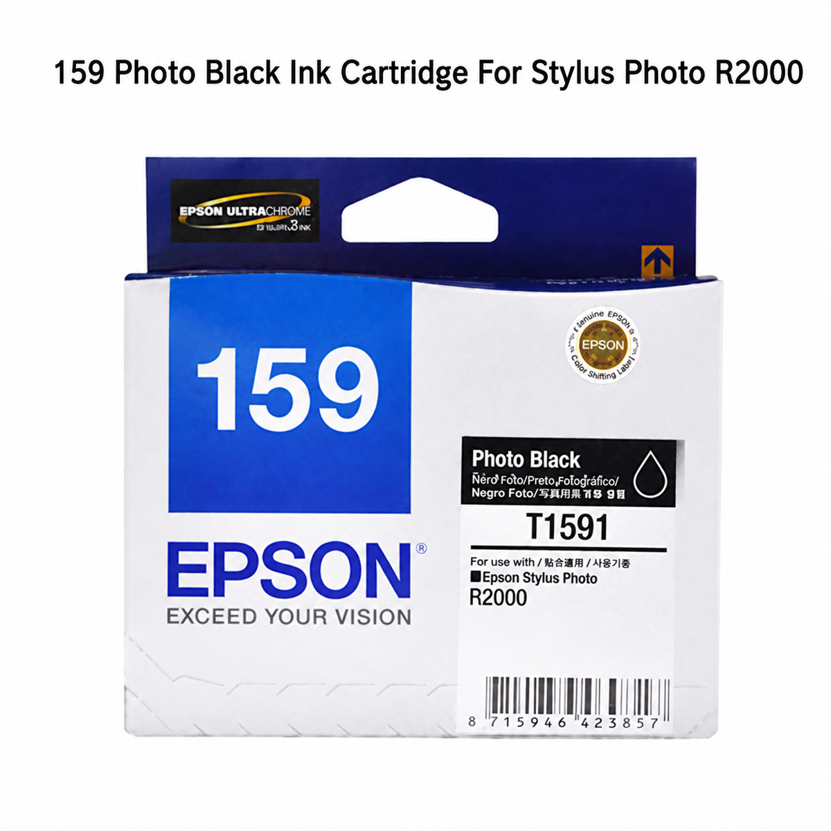 159 PHOTO BLACK INK CARTRIDGE FOR STYLUS PHOTO R2000