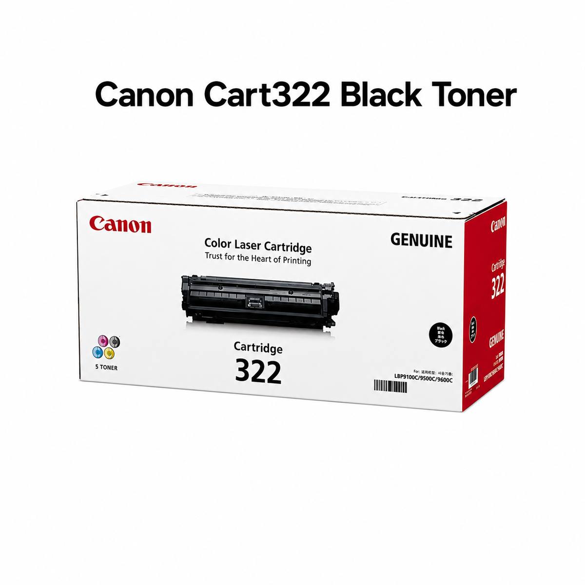 Canon CART322 Black Toner