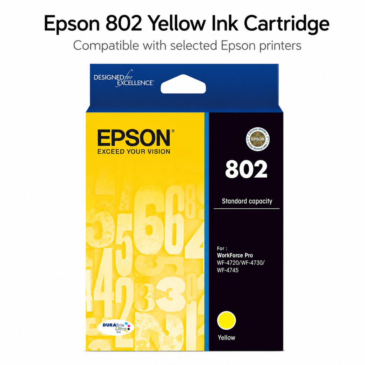 Epson 802 Yellow Ink Cart C13T355492