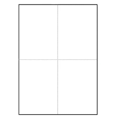 Bala A4 Perforated Computer Paper – 4 Part – 80gsm – 500 Sheets