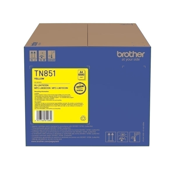 Brother TN-851Y  Yell Toner Cart