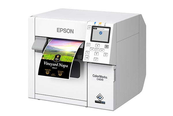 Epson ColorWorks CW-C4010A Colour Inkjet Label Printer | C31CK03131