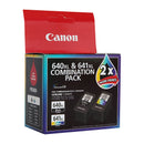Canon PG640XL CL641XL Genuine High Yield Ink Cartridge Twin Pack