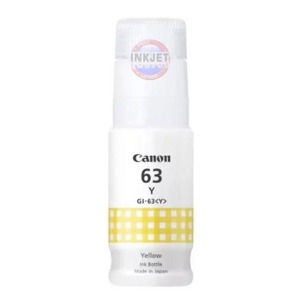 Canon GI63 Yellow Ink Bottle