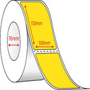 Synthetic Thermal Labels 100x150mm – 4 Rolls