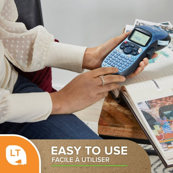 DYMO LetraTag LT-100H Handheld Label Maker - Blue