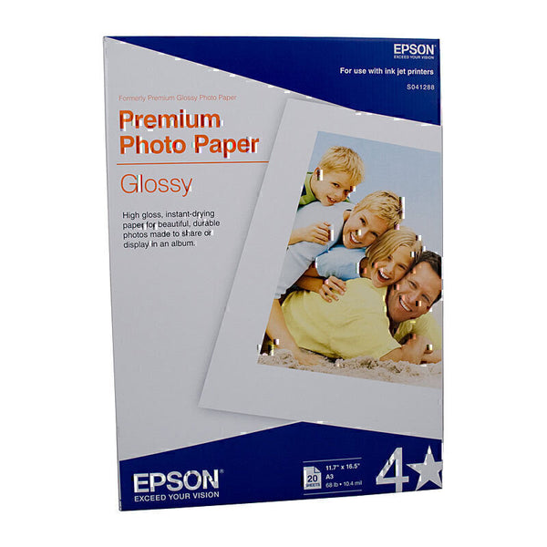 PREMIUM GLOSSY PHOTO PAPER A3 QUANTITY 20 SHEETS