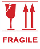 SAFE LAB Fragile Labels – Business Pack (8 Rolls)