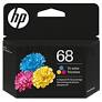 HP #68 Tri-Colour Ink Cartridge 7FP20TA