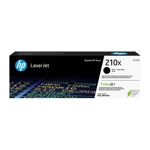 HP #210X Black Toner W2100X