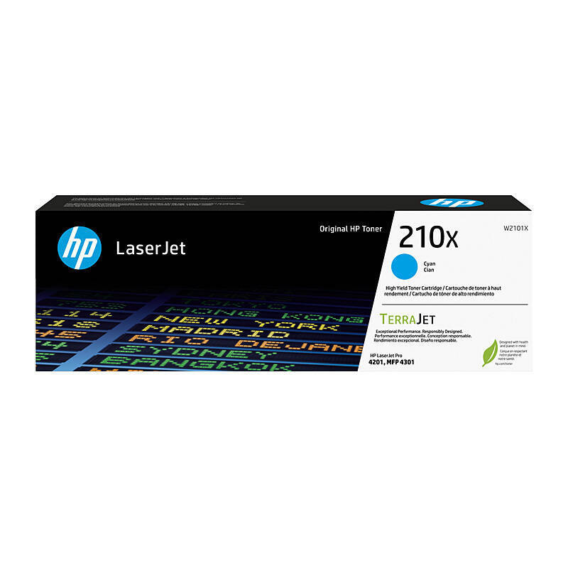 HP 210X Cyan High Yield Genuine Toner Cartridge