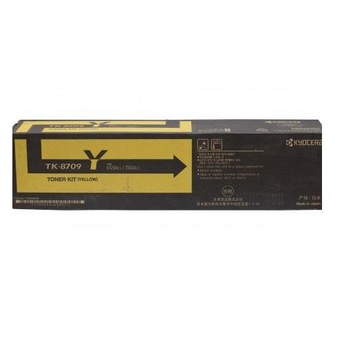 Kyocera TK8709Y Yellow Toner