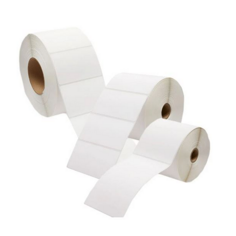 40mm x 27mm - White Direct Thermal Removable Labels, 25mm core,