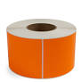102mm x 150mm - Fluro Orange Thermal Transfer Perforated Labels, Permanent Adhesive, 76mm core, (1000 LPR) Compatible Product
