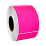 102mm x 150mm - Fluro Pink Thermal Transfer Perforated Labels, Permanent Adhesive, 76mm core, (1000 LPR) Compatible Product