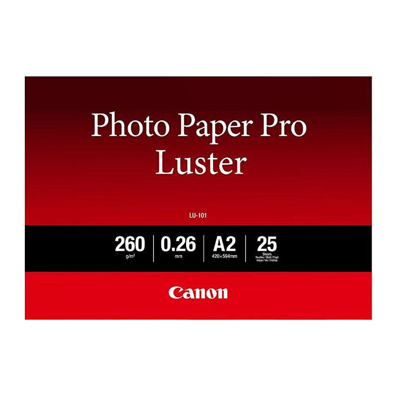 A2 Canon Luster Photo Paper 260gsm