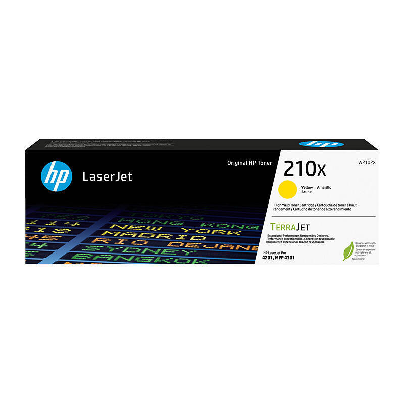 HP 210X Yellow High Yield Genuine Toner Cartridge