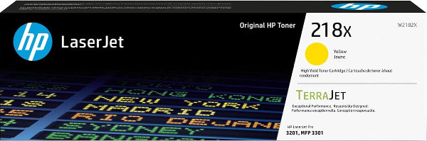 HP #218X Yellow W2182X