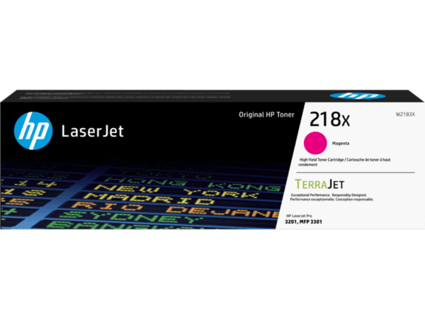 HP #218X Magenta Toner W2183X