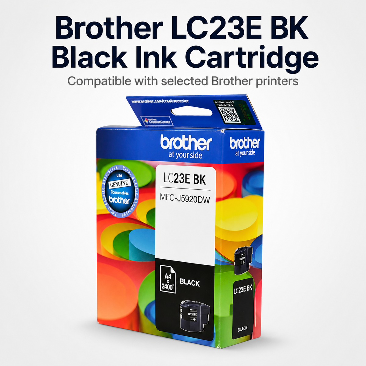 Brother LC23E Black Ink Cartridge