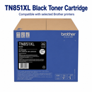 Brother TN-851XLBK Black Toner Cartridge