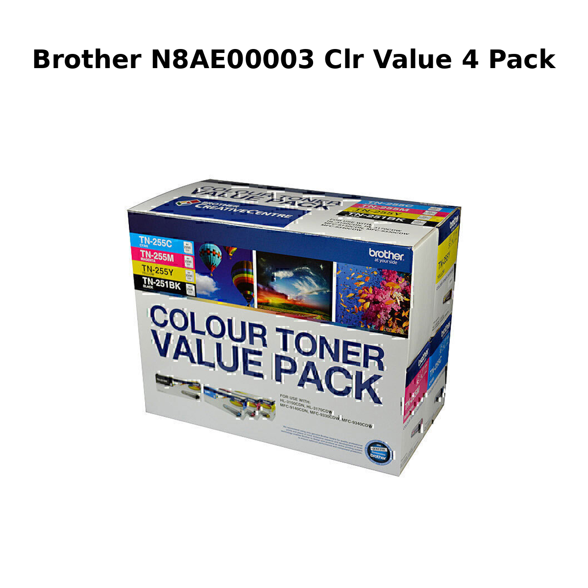 Brother N8AE00003 Clr Value 4 Pack