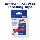 Brother TZeRW34 Labelling Tape