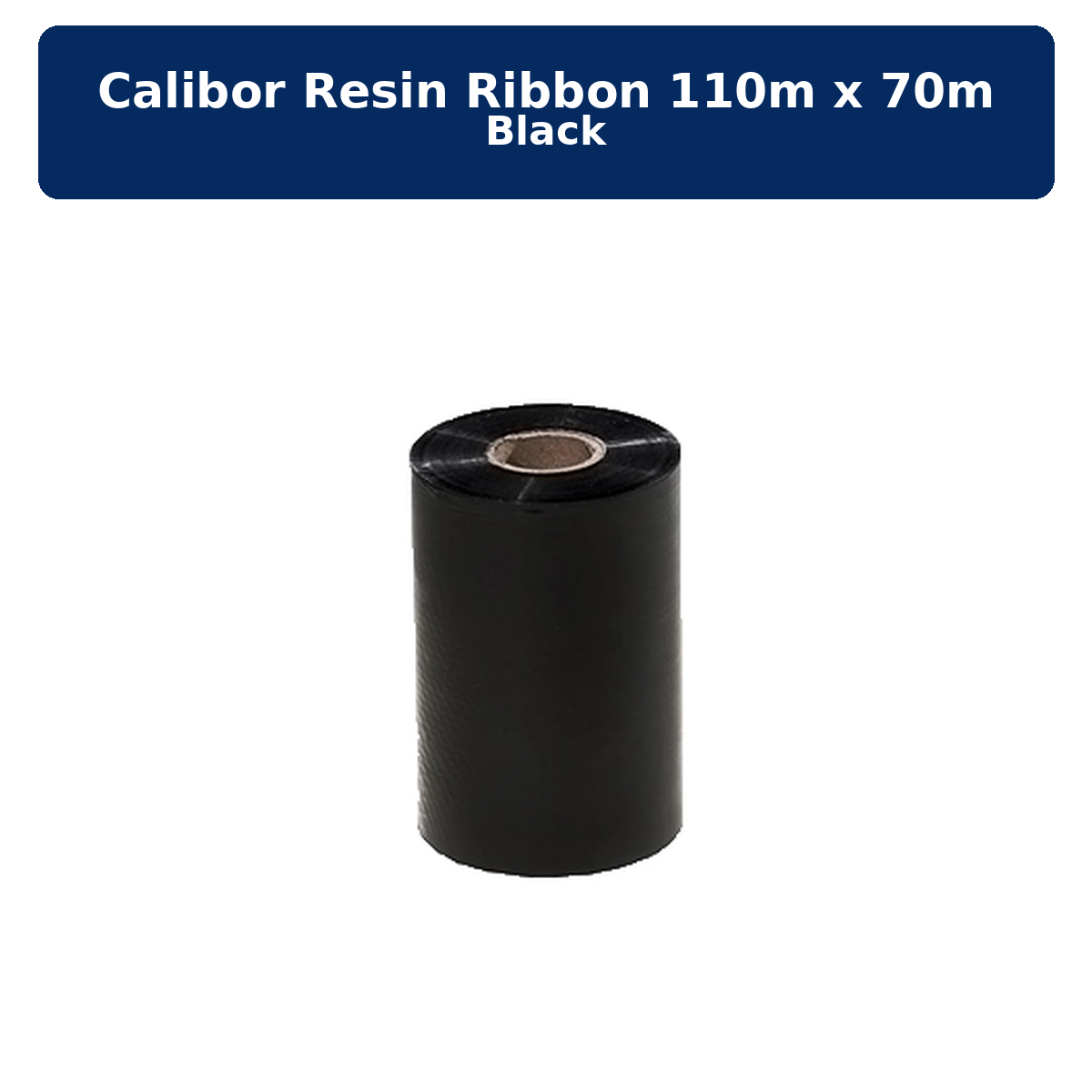 Calibor Resin Ribbon 110mx70M - Black