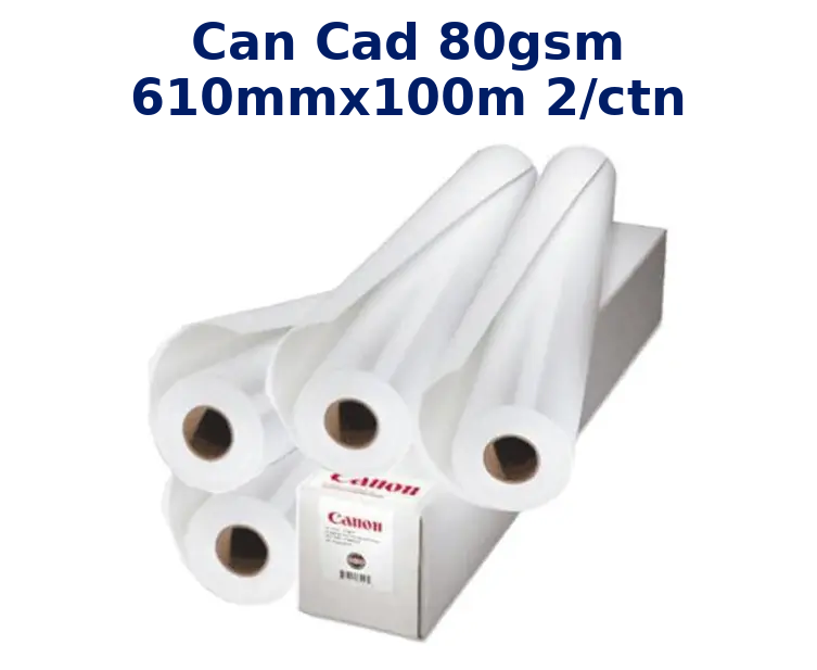 Can CAD 80gsm 610mmx100m 2/ctn