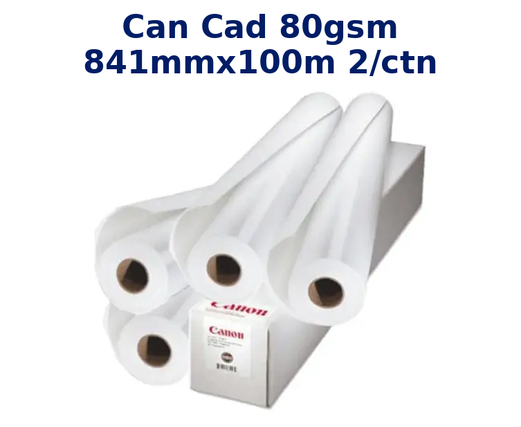 Labels Now Can CAD 80gsm 841mmx100m 2/ctn