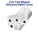 Labels Now Can CAD 80gsm 841mmx100m 2/ctn