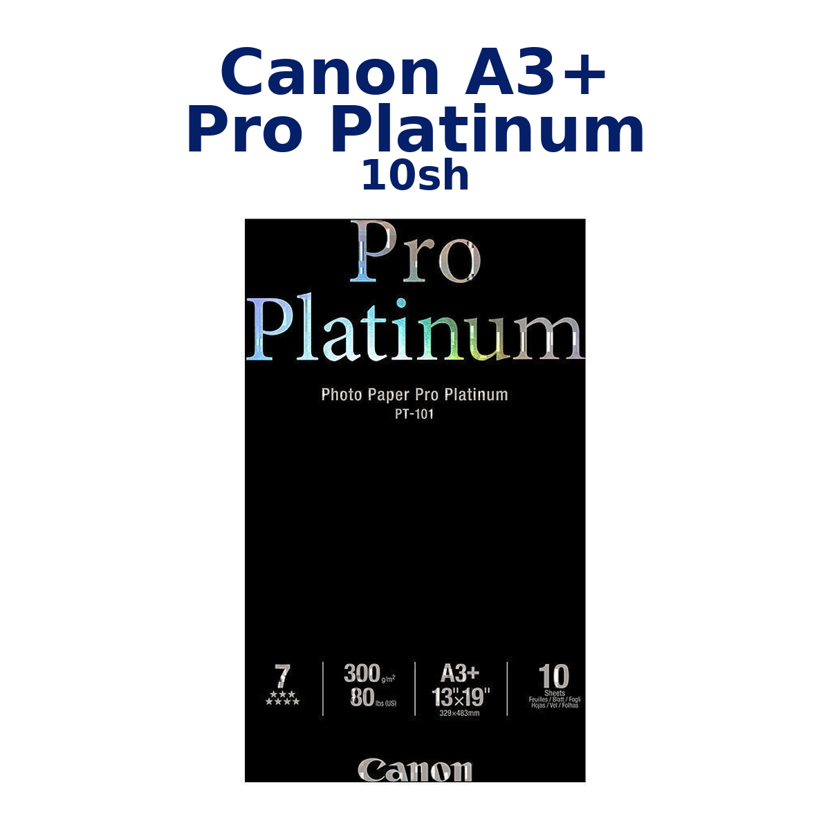 Canon A3+ Pro Platinum 10sh